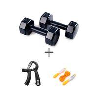 Ps Spor 1 Kg Dambıl Set 1kg 2 Adet Dambıl + Sayaçlı Ayarlanabilir El Yayı Ve Atlama İpi
