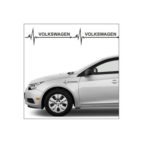 Peugeot 4007 İçin Uyumlu Aksesuar Oto Ritim Sticker 2 Adet 20*9 Cm