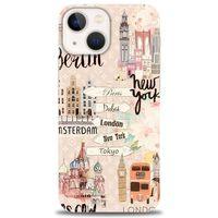iPhone 13 Mini Kılıf HD Baskılı Kılıf - Berlin Set + Tam Ekran Koruyucu