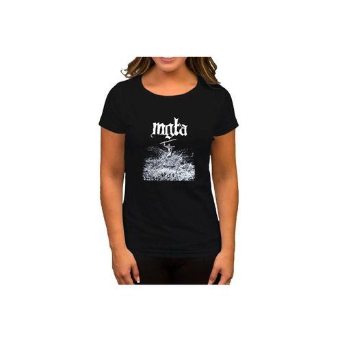 Mgla Age Of Excuse Siyah Kadın Tişört