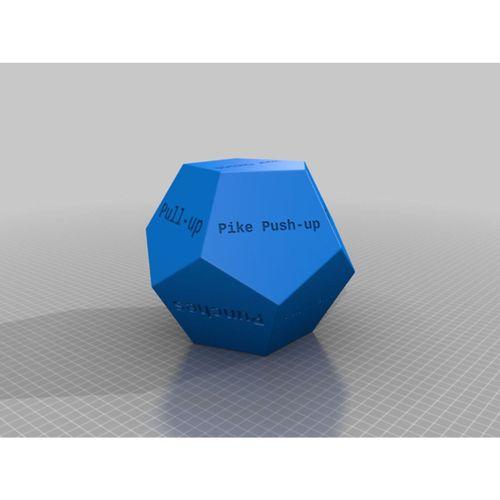Ekipmansız Kalistenik Egzersiz D12 Dodekahedron 3D Baskı (Bu ürün Sadece Plastik parçadır - Almadan Önce Soru Sorabilirsiniz)