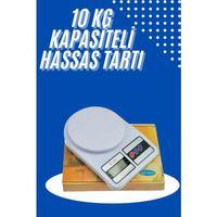Yeni Nesil Taşınabilir Dijital Hassas Mutfak Tartısı Mutfak Terazisi Hassas Ölçüm 10 Kg