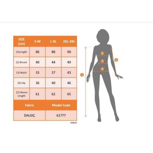 Kadın Uzun Kollu V Yakalı çiçek Desenli Dalgıç Mini Elbise