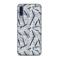 Samsung Galaxy A50s Uyumlu Kılıf Romans (29) Arka Koruma Kılıfı Kirli Beyaz