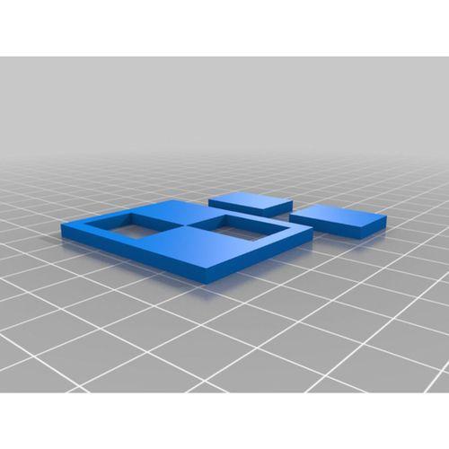 Küpe Model Dikdörtgen Kombinlenebilir Kolye (Bu ürün Sadece Plastik parçadır - Almadan Önce Soru Sorabilirsiniz)