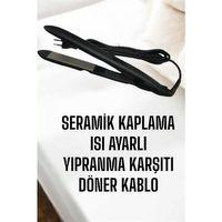 Saç Düzleştirici Yıpranma Karşıtı Keratin Bakımı Seramik Kaplama