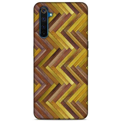 Lopard Oppo Realme 6 Pro Uyumlu Kılıf Wood'X (31) TPU Kılıf Baskılı