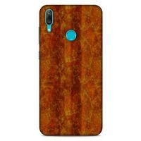 Mermer Desenli (38) Tema Neo Hybrid Kılıf Kehribar Huawei Y7 2019 Kılıf