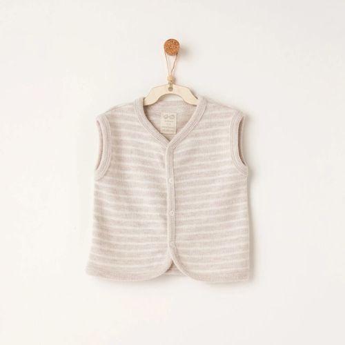 Andywawa Andywawa AC26221 Casual Yelek Beige