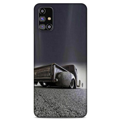 Lopard Samsung Galaxy M31s Uyumlu Kılıf PickUpX (10) Full Koruma Kılıfı Koyu Gri