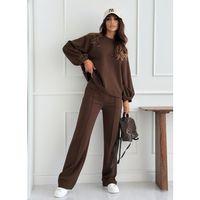 Kadın Uzun Kollu Geniş Kesim Modal Bluz Ve Pantolon Ikili Takım