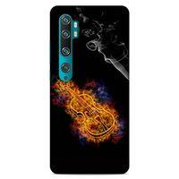 Lopard Xiaomi Mi Note 10 Uyumlu Kılıf FireX (8) Baskılı Kılıf Keman