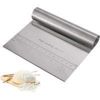 Çelik Hamur Kesici,Metal Hamur Sıyrıcı,Pasta Sıyırma Aparatı,Hamur Dilimleyici,Pasta Ve Pasılık İçin Çelik Şekillendirici Ve Hamur Porsiyonlayıcı