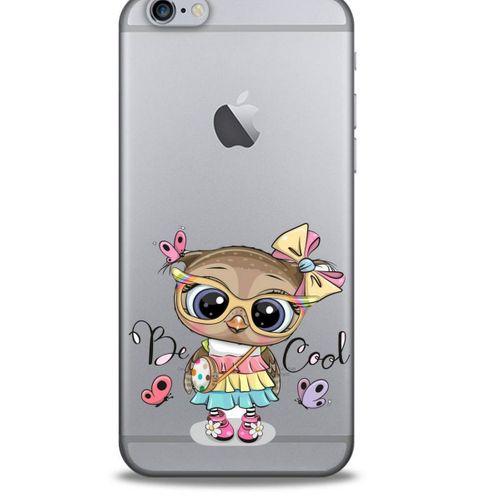 Zoologix (81) Apple Iphone 6S Şeffaf Kılıf Silikon Desenli