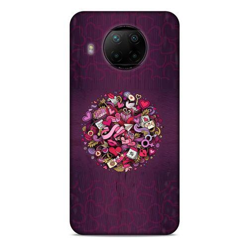 Lopard Xiaomi Redmi Note 9 Pro 5G Uyumlu Kılıf Sevgililer Günü (36) Glitter Kılıf