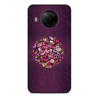 Lopard Xiaomi Redmi Note 9 Pro 5G Uyumlu Kılıf Sevgililer Günü (36) Glitter Kılıf