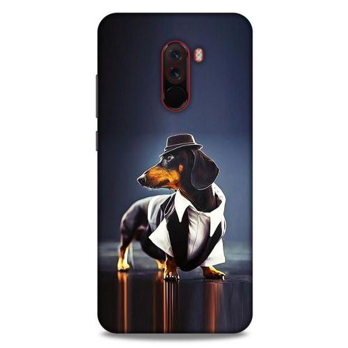 Xiaomi Pocophone F1 Kılıf Köpek Kıyafetleri (1) Kılıfı Dakhund Gömlek