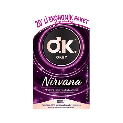 Okey Nirvana 20li + Klasik 20li Prezervatif