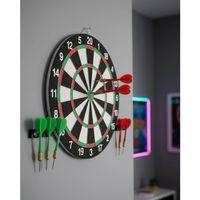 Şık Tasarımlı Dart Tahtası 12 İnç Dayanıklı Ahşap Gövde