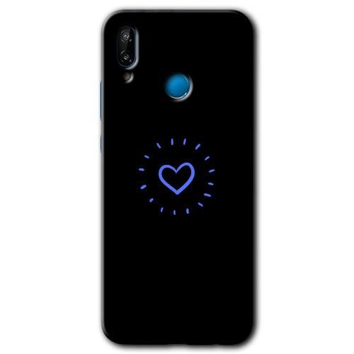 Huawei P20 Lite Kılıf HD Desen Baskılı Arka Kapak - Heart Strokes