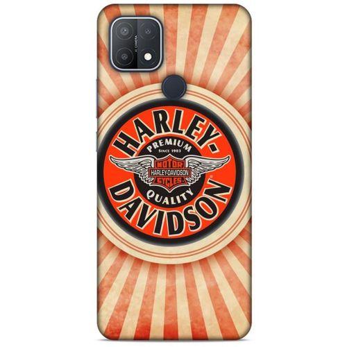 Oppo A15s Uyumlu Kılıf Motorsiklet (43) Thin Fit Kılıf Harley