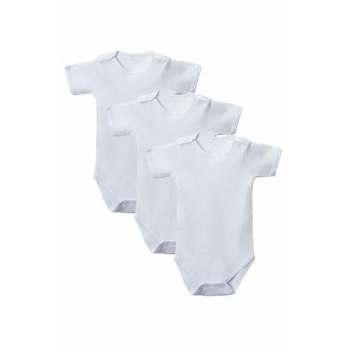 Beyaz Yarım Kol Body Zıbın 2-7 YAŞ Çocuklar İçin (3 ADET) Alttan Çıtçıtlı Özel Gereksinimli