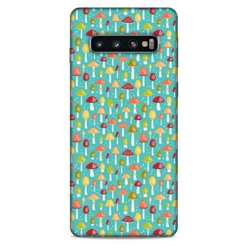 Frutix Mantar 01 Samsung Galaxy S10 Kılıf Desenli Silikon