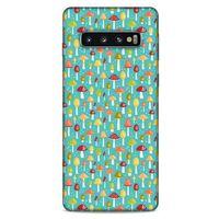 Frutix Mantar 01 Samsung Galaxy S10 Kılıf Desenli Silikon