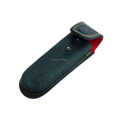 Hakiki Deri Çakı Kılıfı No:5 - 15 Cm, Kemerlikli