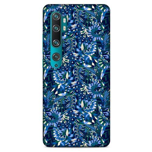Xiaomi Mi Note 10 Uyumlu Kılıf Mavi Delisi (41) Tank Kılıf Çiçek