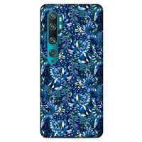 Xiaomi Mi Note 10 Uyumlu Kılıf Mavi Delisi (41) Tank Kılıf Çiçek