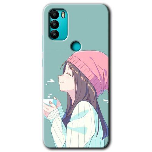 General Mobile GM 21 Plus Kılıf HD Desen Baskılı Arka Kapak - Happy Girl