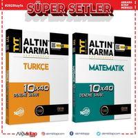 Altın Karma TYT Matematik ve Türkçe Deneme Seti 2 Kitap