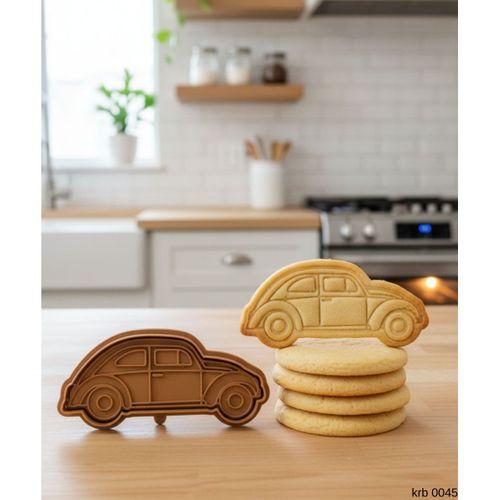 Klasik Araba Figürlü Kurabiye Kalıbı – Hamur Kesici, Şeker Hamuru ve Oyun Hamuru İçin