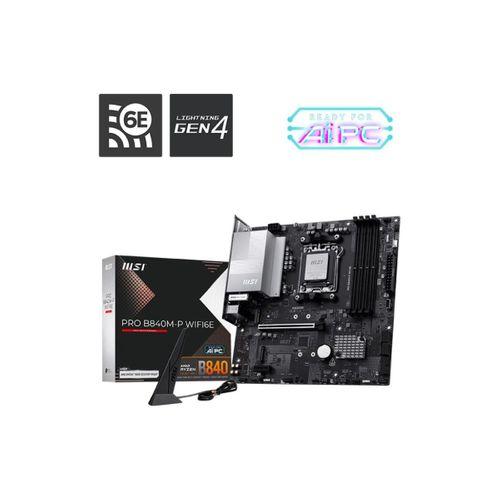 MSI PRO B840M-P WIFI6E DDR5 mATX AM5