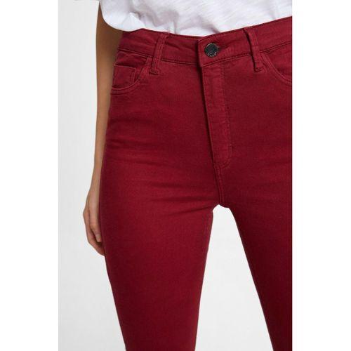 Kadın Bordo Kanvas Bilek Pantolon 239-004718-1020