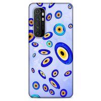 Nazarium (41) Desenli Silikon Kapak Xiaomi Mi Note 10 Lite Kılıf