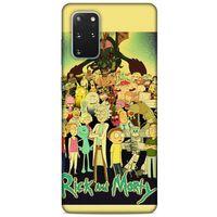 Samsung Galaxy S20 Plus Uyumlu Kılıf Rick And Morty (38) Neo Hybrid Kılıf Rick Sanchez