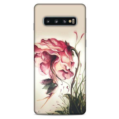 Y.Liva-2021 Özel Seri Gül Döktüm Samsung Galaxy S10 Kılıf Silikon Kapak