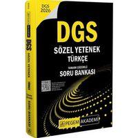 2026 DGS Sözel Yetenek Türkçe Tamamı Çözümlü Soru Bankası Pegem Yayınları