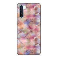 Oppo A91 Uyumlu Kılıf Utopia (38) Neo Hybrid Kılıf Kırmızı Gri