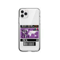 iPhone 11 Pro Max Mexico Desenli Premium Şeffaf Silikon Kılıf