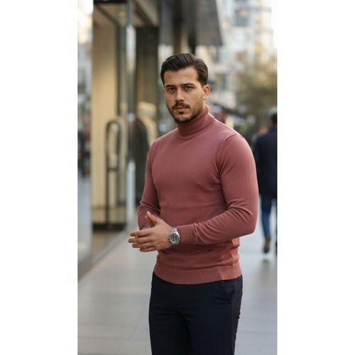 Erkek Boğazlı Yaka Uzun Kollu Triko