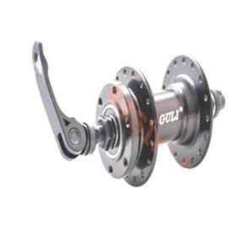 SEVGENT Bisiklet Ön Göbek Rulmanlı 32 Delik Alüminyum Siyah [disk Uyumlu] - Mandallı