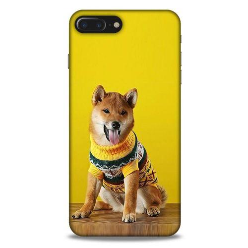 Apple Iphone 7 Plus Kılıf Köpek Kıyafetleri (24) Darbe Emici Kılıf Shiba Inu Kazak