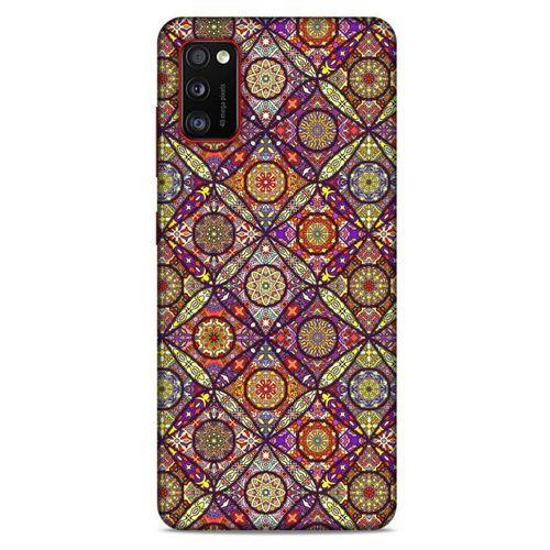 Lopard Samsung Galaxy A41 Uyumlu Kılıf Ethnic Culture (96) Core Armor Kılıf