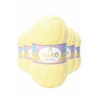 5 Adet Elite Baby El Örgü İpi Tüylenmeyen Bebek Yünü Limonata 3664