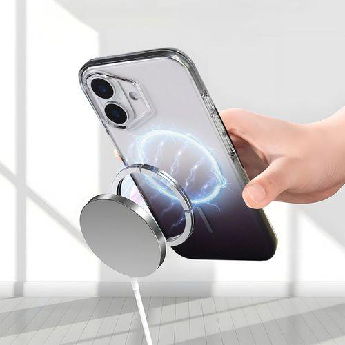 Apple iPhone 17 Kılıf M-Safe Şarj Özellikli Zore Septik Silikon Kapak