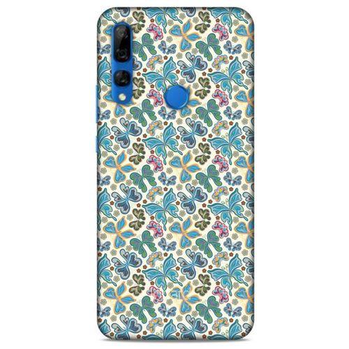 Huawei Y9 Prime 2019 Kılıf Kelebek Etkisi (18) Telefon Kılıfları Şeker Pembe