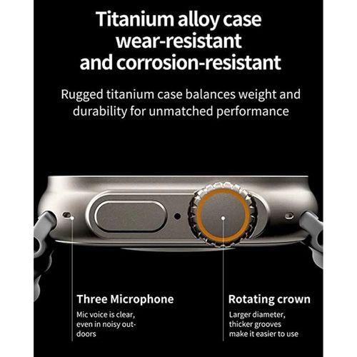 Ws28 Ultra 49mm Siri Tansiyon Ateş Nabız Ölçer Akıllı Saat